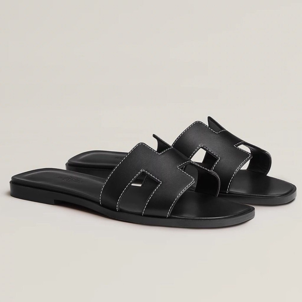 Hermes Classic Slides